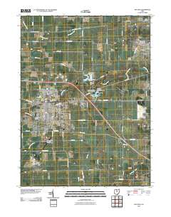 Bucyrus 2010 topographic map thumbnail
