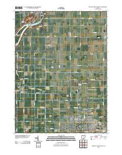 Bowling Green North 2010 topographic map thumbnail
