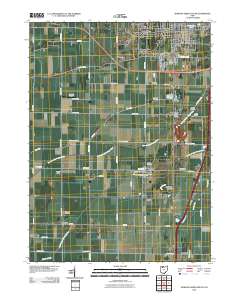 Bowling Green South 2010 topographic map thumbnail