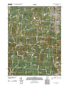 Bellefontaine 2010 topographic map thumbnail