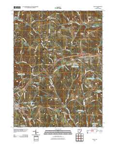 Cadiz 2010 topographic map thumbnail