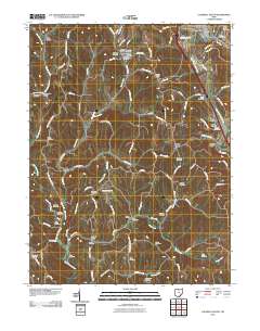 Caldwell South 2010 topographic map thumbnail