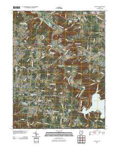 Batavia 2010 topographic map thumbnail