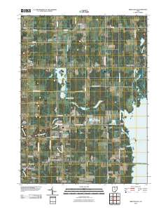 Bristolville 2010 topographic map thumbnail