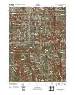 Broadview Heights 2010 topographic map thumbnail