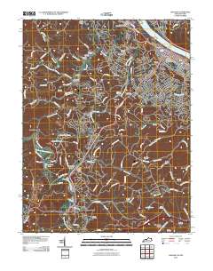 Ashland 2010 topographic map thumbnail