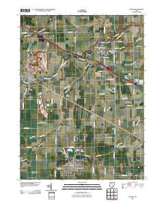 Elmore 2010 topographic map thumbnail