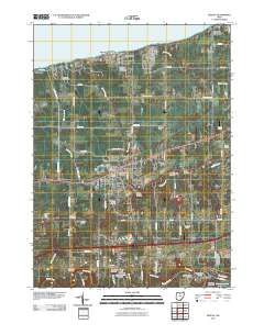 Geneva 2010 topographic map thumbnail
