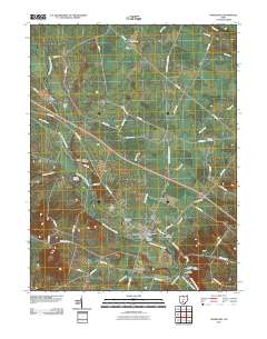 Frankfort 2010 topographic map thumbnail