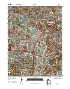 Glendale 2010 topographic map thumbnail