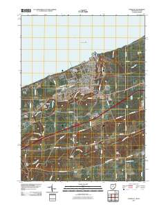 Conneaut 2010 topographic map thumbnail