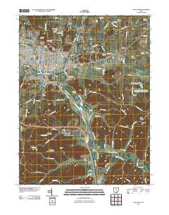 Lancaster 2010 topographic map thumbnail