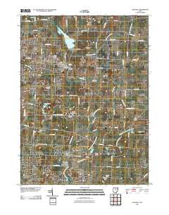 Hartville 2010 topographic map thumbnail