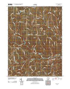 Hunter 2010 topographic map thumbnail