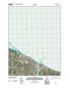 Huron 2010 topographic map thumbnail