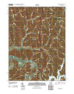 Kimbolton 2010 topographic map thumbnail