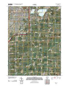 Lima 2010 topographic map thumbnail