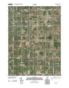 Lykens 2010 topographic map thumbnail