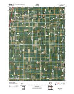 Jerry City 2010 topographic map thumbnail