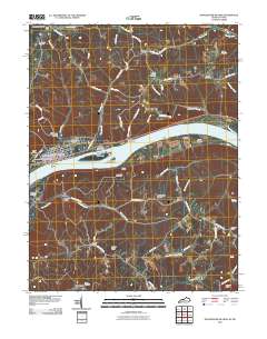 Manchester Islands 2010 topographic map thumbnail