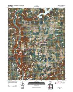 Oregonia 2011 topographic map thumbnail