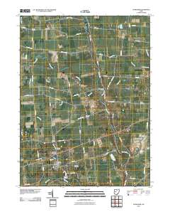 Ostrander 2010 topographic map thumbnail