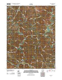 Mulga 2010 topographic map thumbnail