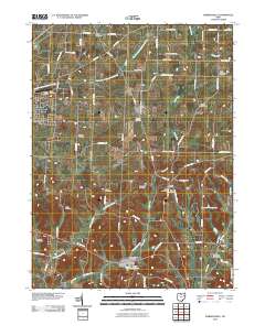 Robertsville 2010 topographic map thumbnail
