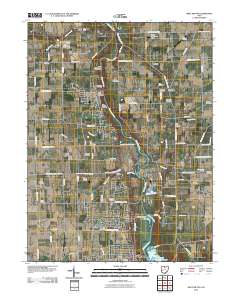 West Milton 2010 topographic map thumbnail