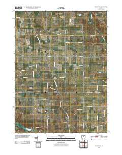 Olivesburg 2010 topographic map thumbnail