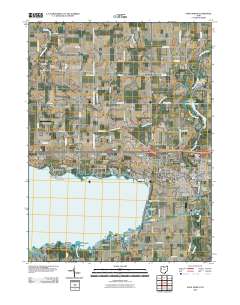Saint Marys 2010 topographic map thumbnail