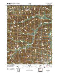 Sugarcreek 2010 topographic map thumbnail