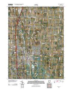 Troy 2010 topographic map thumbnail