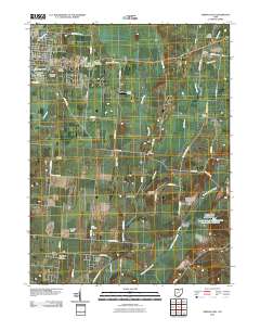Urbana East 2010 topographic map thumbnail