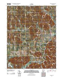 Shandon 2010 topographic map thumbnail