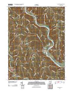 Stockport 2010 topographic map thumbnail