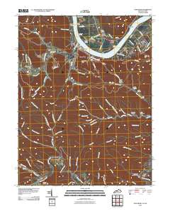 Vanceburg 2010 topographic map thumbnail