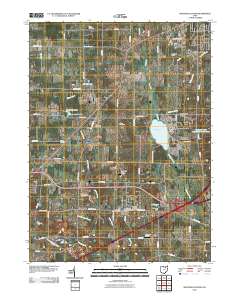 Westfield Center 2010 topographic map thumbnail