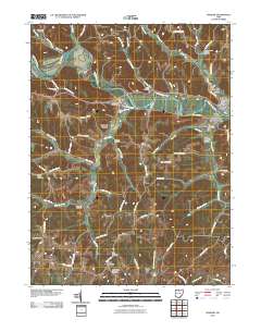 Warsaw 2010 topographic map thumbnail