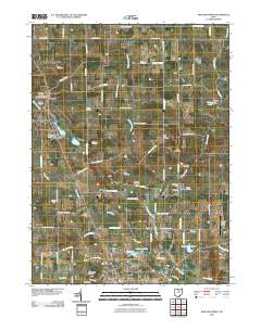 Ashland North 2010 topographic map thumbnail