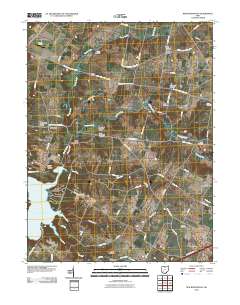 New Burlington 2010 topographic map thumbnail