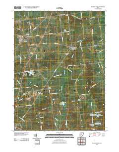 Rushsylvania 2010 topographic map thumbnail