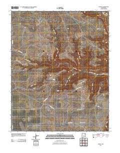 Sabino 2010 topographic map thumbnail