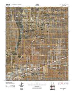 Organ Peak NW 2010 topographic map thumbnail