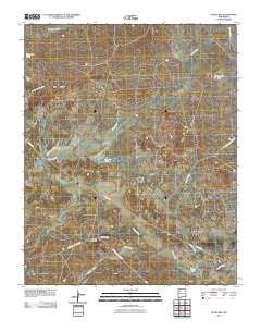 Star Lake 2010 topographic map thumbnail