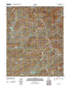 Mule Dam 2010 topographic map thumbnail