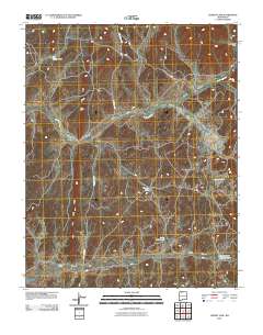 Cement Lake 2010 topographic map thumbnail