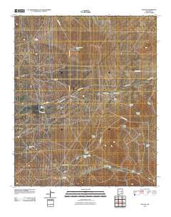 Dunlap 2010 topographic map thumbnail