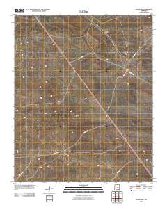 Gacho Hill 2010 topographic map thumbnail