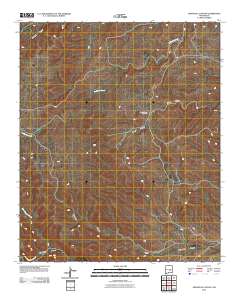 Granville Canyon 2010 topographic map thumbnail